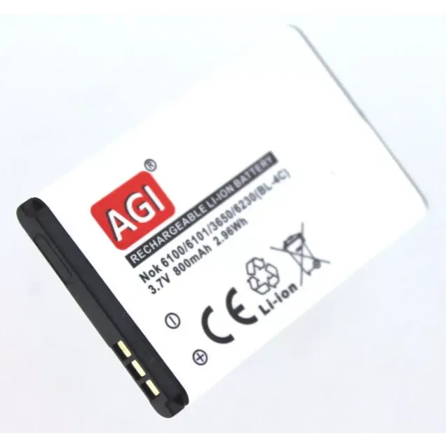AGI Akku kompatibel mit Tiptel Ergophone 6020+ Schwarz