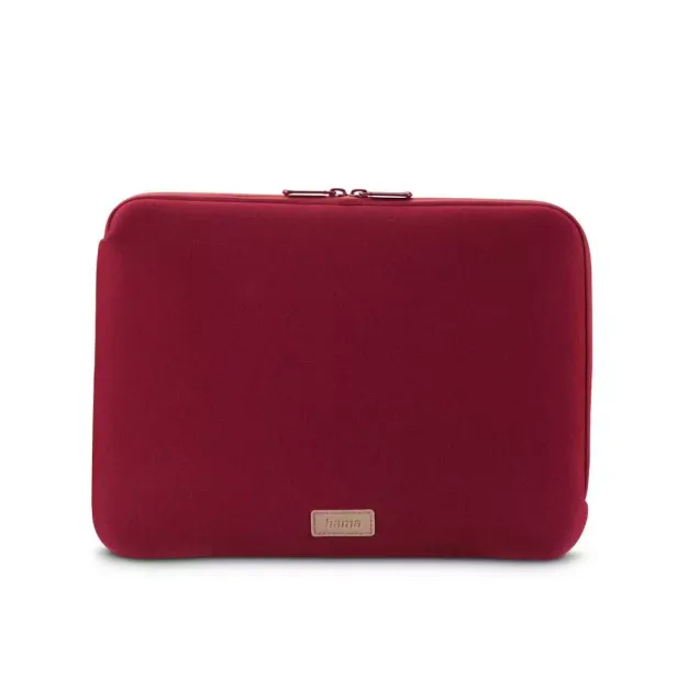 Hama Laptop-Sleeve Jersey von 34 - 36 cm (13,3 - 14,1) Bordeaux