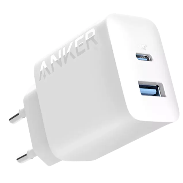 Anker 20W USB-C / USB-A Ladegerät Weiß