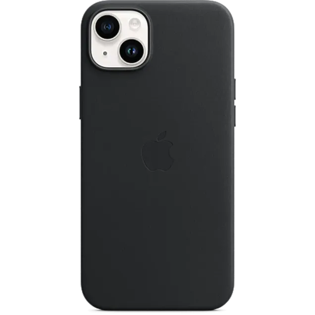 Apple Leder Case iPhone 14 Plus Mitternacht
