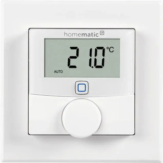 eQ-3 Homematic IP Wandthermostat mit Schaltausgang 24 V Weiß