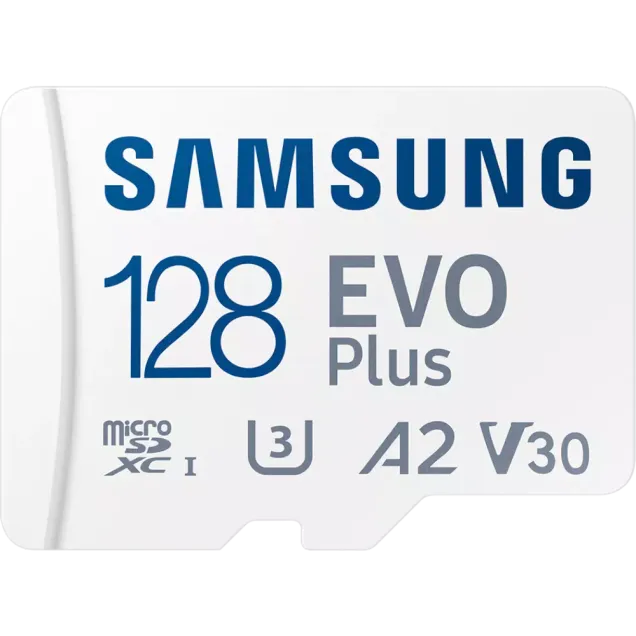 Samsung microSD Card EVO Plus 128 GB Blau