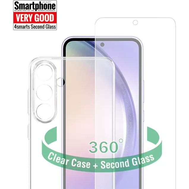 4smarts 360° Protection Set Galaxy A35 Transparent