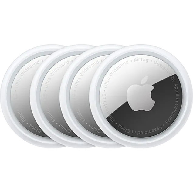 Apple AirTag 4er-Pack Weiß