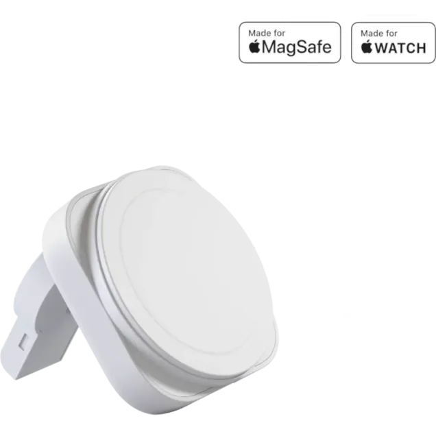 Zens 2-in-1 MagSafe + Watch Travel Charger Weiß