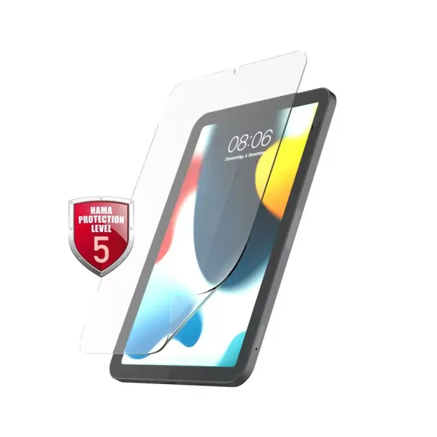 Hama Displayschutzfolie Crystal Clear Apple iPad mini 8.3 (6. Gen./(2021) Transparent