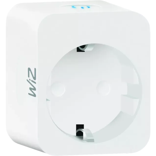 WiZ WLAN Smart Plug Powermeter Weiß