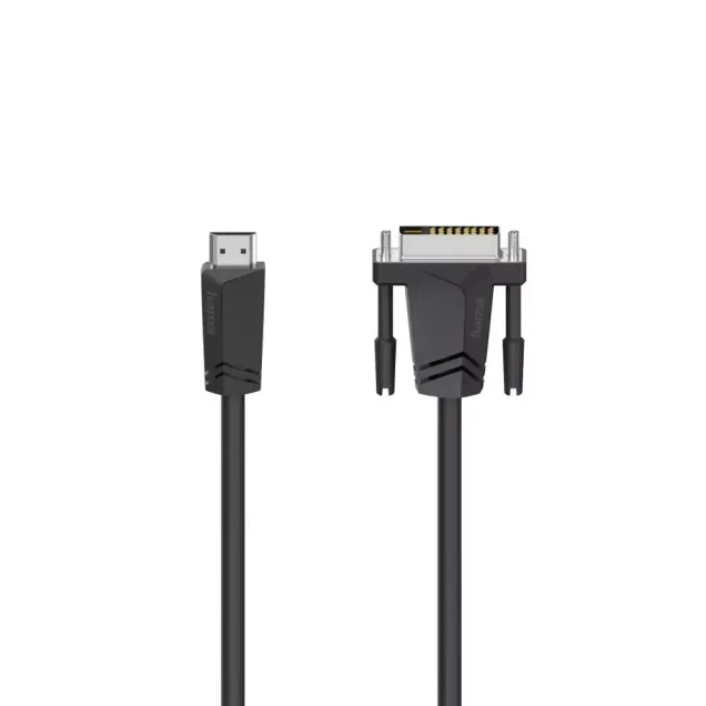 Hama Adapterkabel Verbindung HDMI™-Stecker - DVI/D-Stecker Schwarz