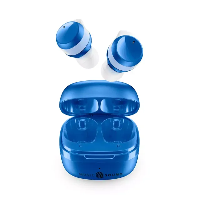 Cellularline S.p.A. Music & Sound Bluetooth Earphones FLOW Blau
