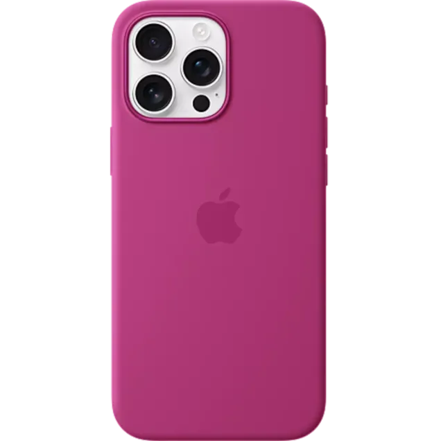 Apple Silikon Case iPhone 16 Pro Max Fuchsia