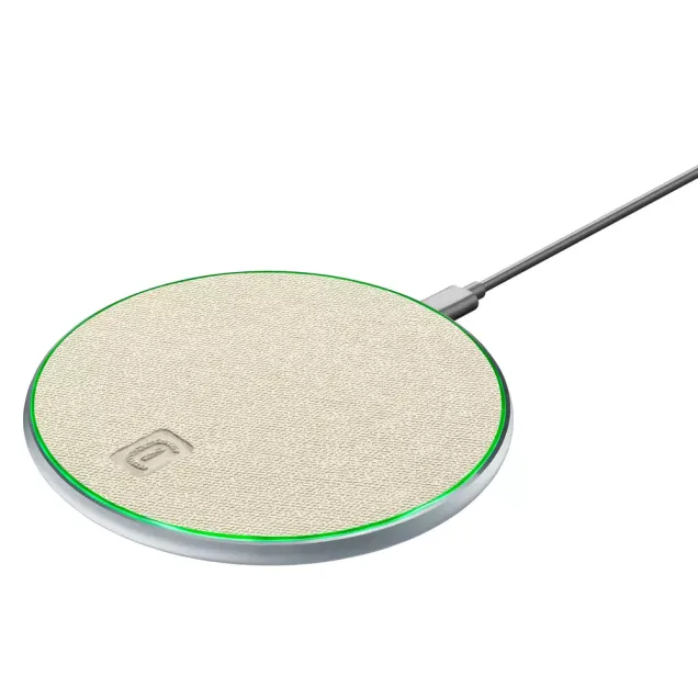 Cellularline S.p.A. Tweed Wireless Charger Pad Weiß