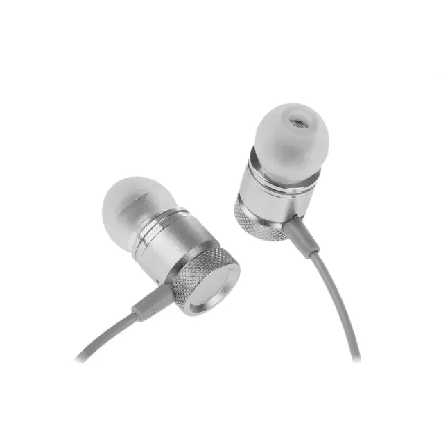 Peter Jäckel Stereo Headphone Premium mit 3.5mm Klinkenanschluss Silber
