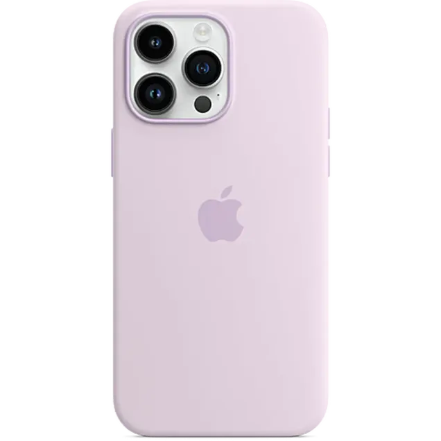Apple Silikon Case iPhone 14 Pro Max Flieder