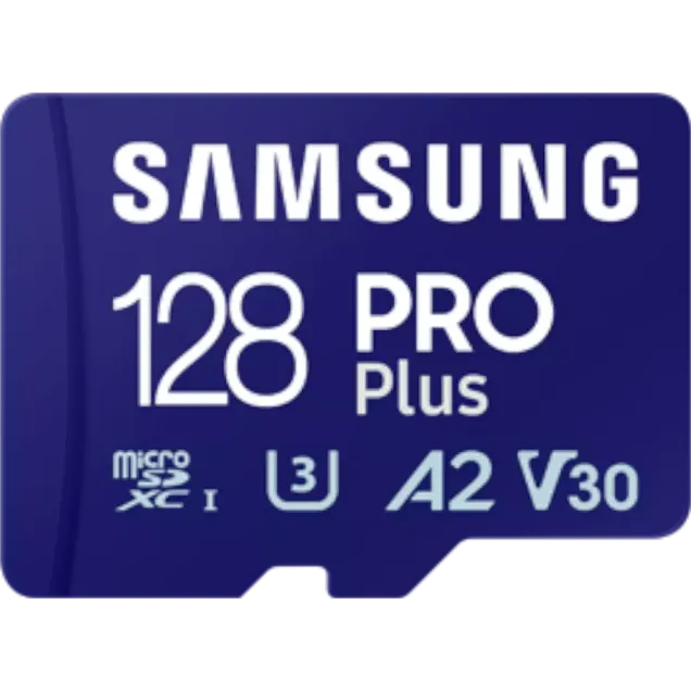 Samsung microSD Card PRO Plus (2023) 128 GB Blau