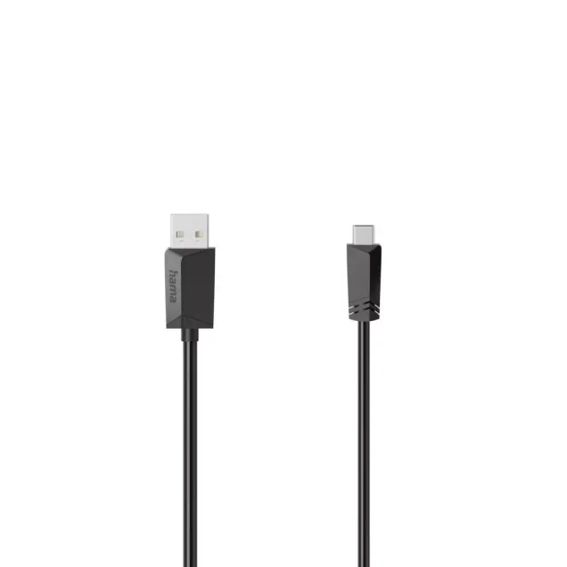Hama USB-Kabel Mini-B5-Stecker USB 2.0 480 Mbit/s Schwarz