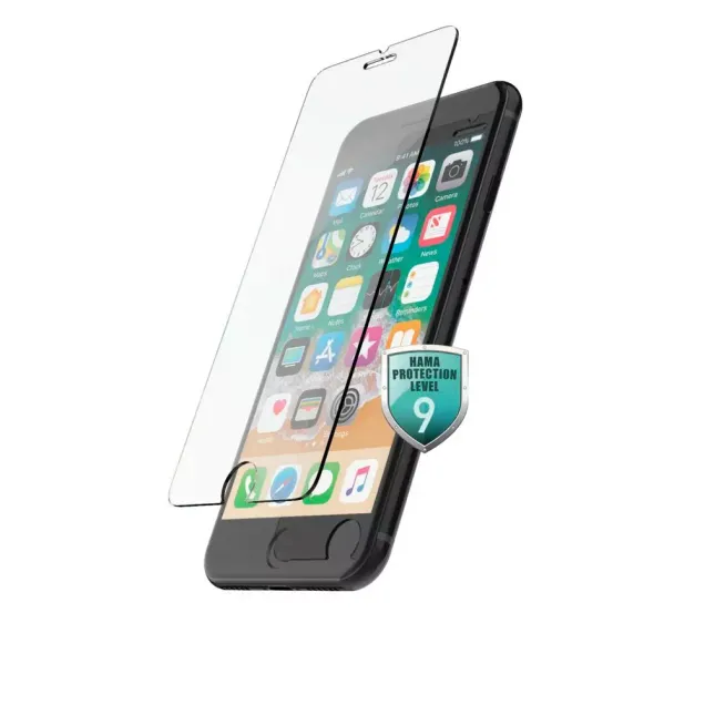 Hama Echtglas-Displaysch. Premium Crystal Glass iPhone 7/8/SE (2020)/SE (2022) Transparent