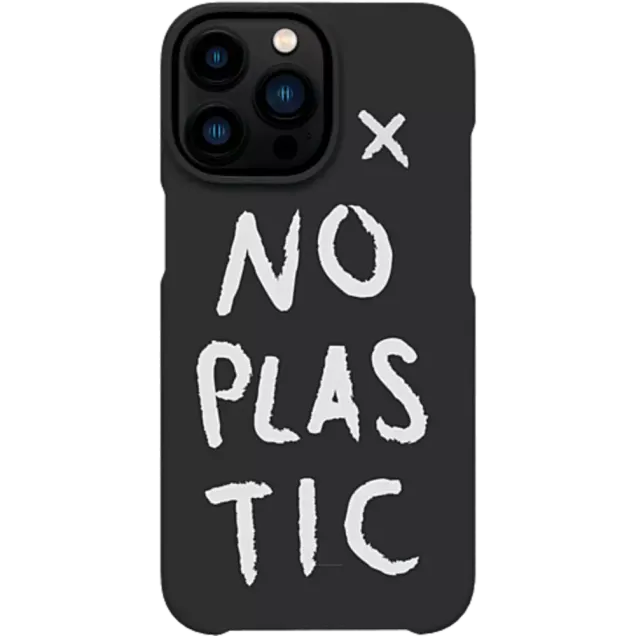 A Good Cover No Plastic Apple iPhone 14 Pro Max Charcoal Black