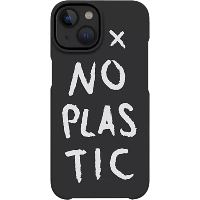 A Good Cover No Plastic Apple iPhone 14 Charcoal Black