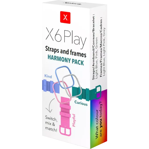 Xplora X6 Straps and Frames (Harmony Pack) Erweiterungsset Bunt