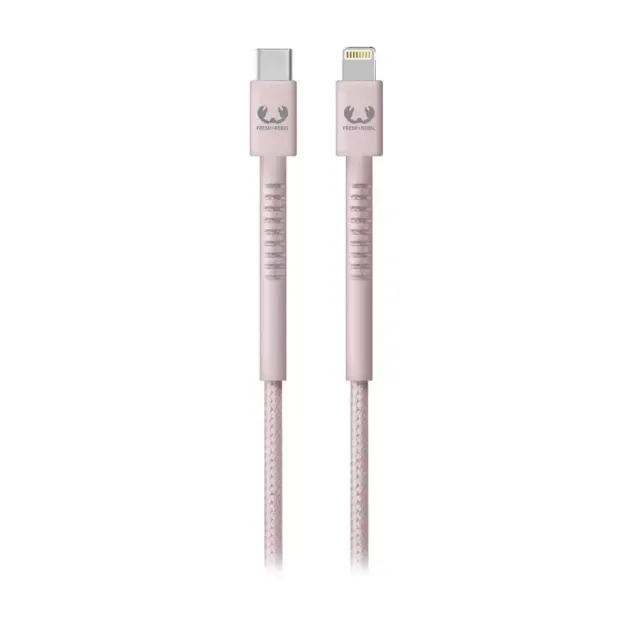 Fresh n' Rebel USB-Kabel Fabriq USB-C - Lightning Blush Pink