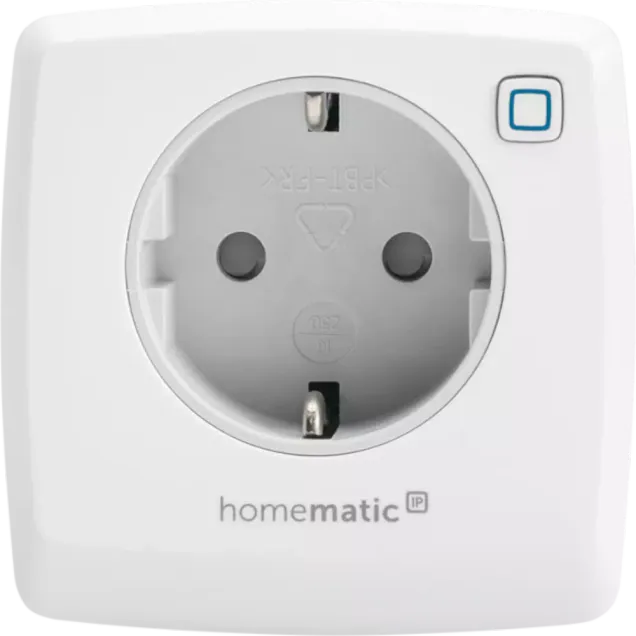 eQ-3 Homematic IP Schalt-Mess-Steckdose Weiß