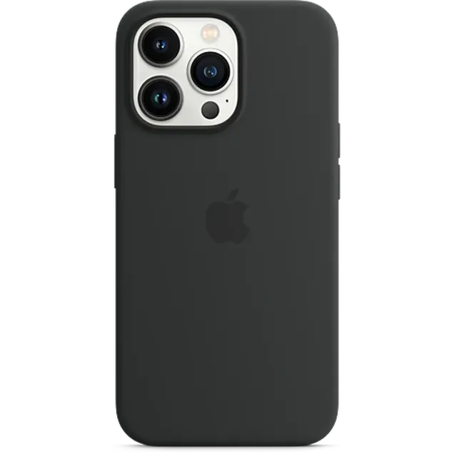 Apple Silikon Case iPhone 13 Pro Mitternacht