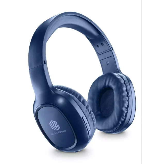 Cellularline S.p.A. Music & Sound Bluetooth Headphone BASIC Blau