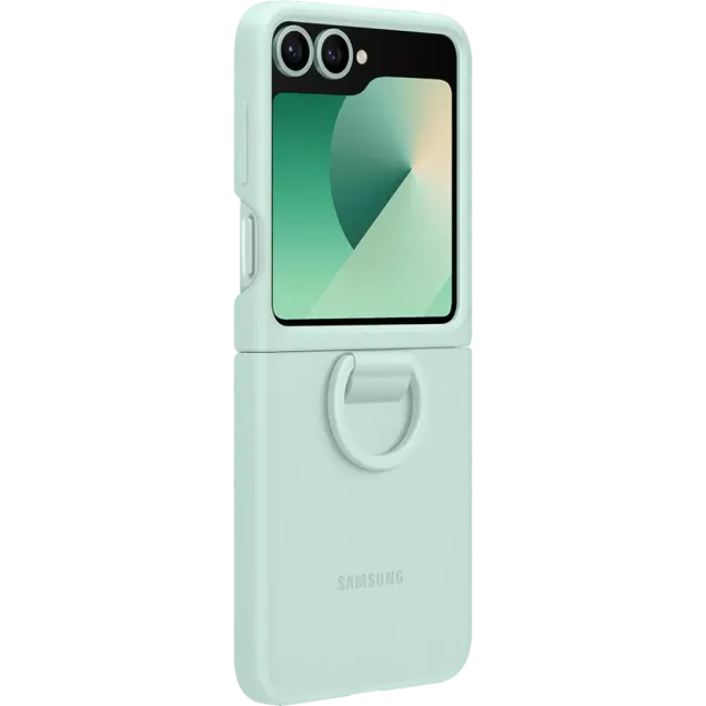 Samsung Galaxy Z Flip6 Silicone Case Mint