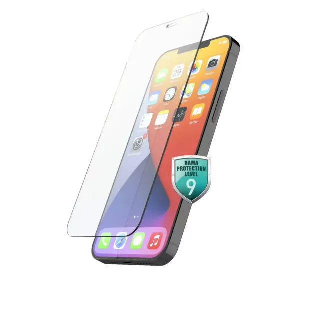 Hama Echtglas-Displayschutz Premium Crystal Glass Apple iPhone 12/12 Pro Transparent