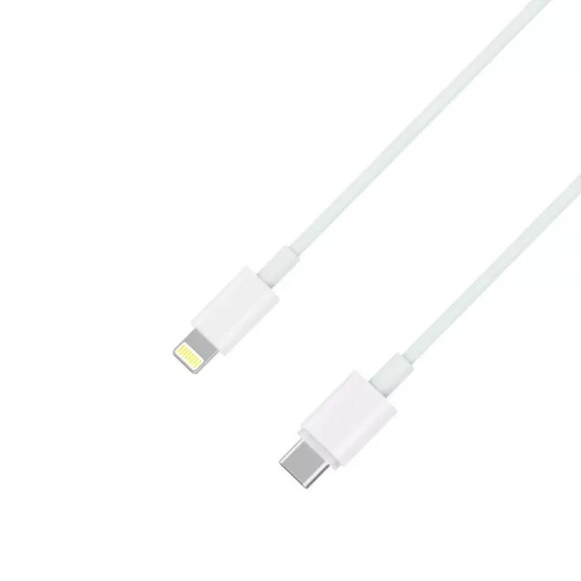 XLayer Kabel PREMIUM Typ C (USB-C) to Lightning MFi-zertifiziert 1 m Weiß