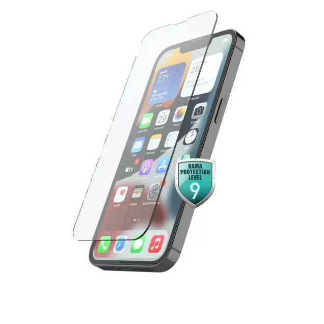 Hama Echtglas-Displayschutz Premium Crystal Glass iPhone 14 Pro Transparent