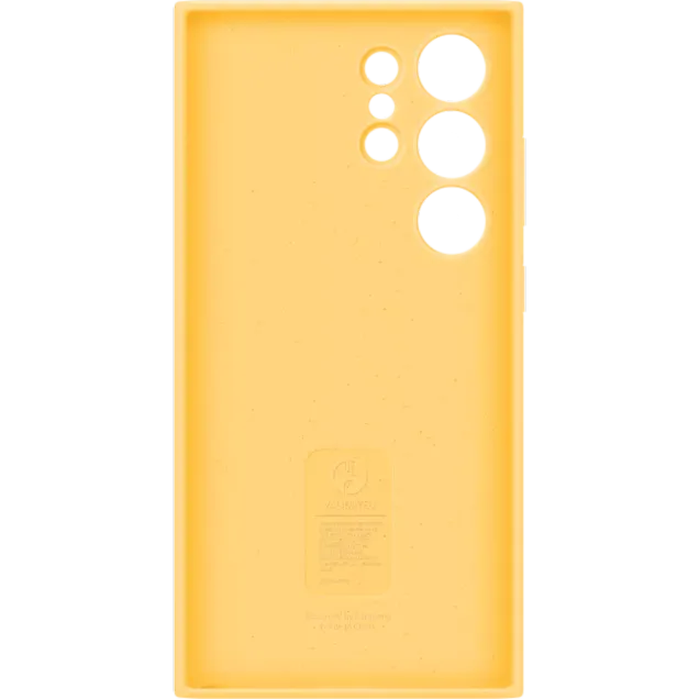 Samsung Silicone Case Galaxy S24 Ultra Yellow