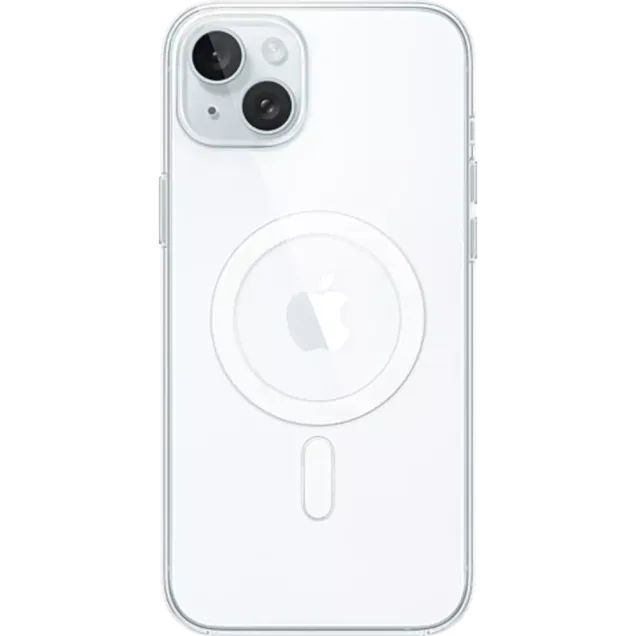 Apple Clear Case iPhone 15 Plus mit MagSafe Transparent