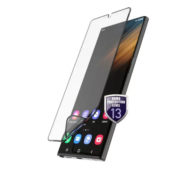 Hama Flexibler Displayschutz Hiflex Eco Full-Cover Sam. Galaxy S23 Ultra Transparent