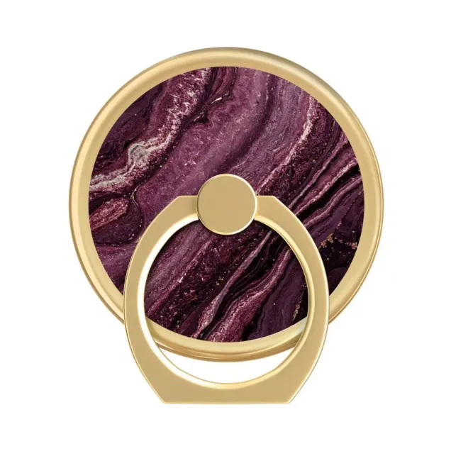 iDeal of Sweden Smartphone-Halterung Magnetic Ring Mounten Plum Gold
