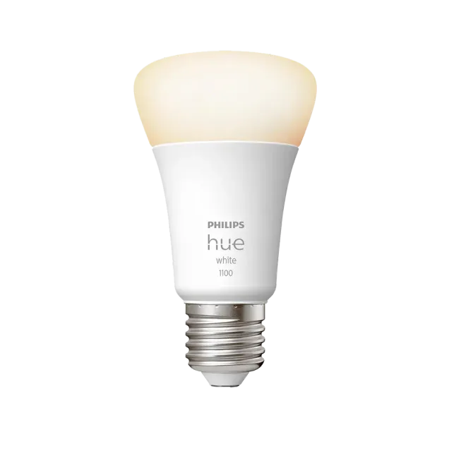 Philips Hue White E27 Einzelpack Weiß