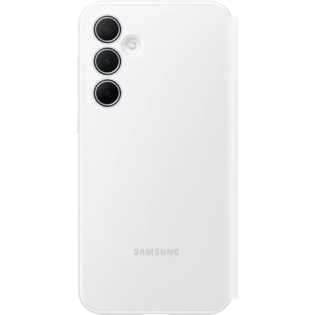 Samsung Smart View Wallet Case Galaxy A35 5G Weiß