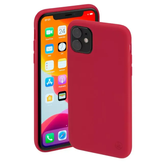 Hama Cover Finest Feel Apple iPhone 11 Rot