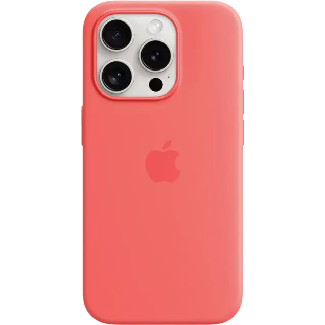 Apple iPhone 15 Pro Silikon Case Guave