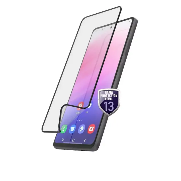 Hama Flexibler Displayschutz Hiflex Eco Full-Cover Samsung Galaxy A34 5G Transparent