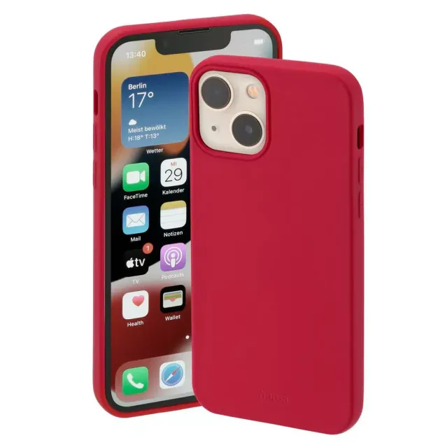 Hama Cover Finest Feel Apple iPhone 14 Rot