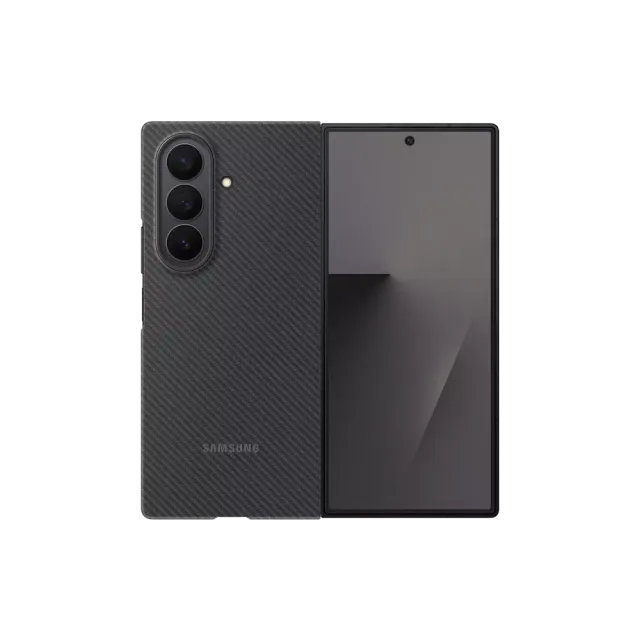 Samsung Galaxy Z Fold 7 Carbon Shield Case Black