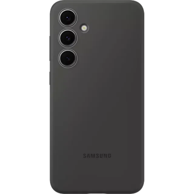 Samsung Silikon Case Galaxy S24 FE Schwarz