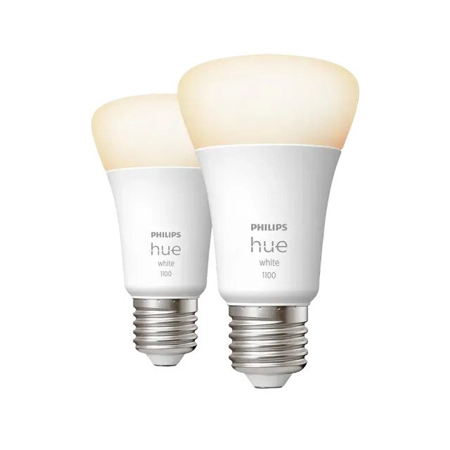 Philips Hue White E27 Doppelpack Weiß