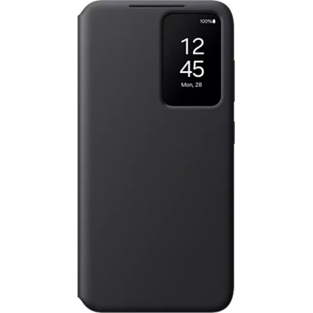 Samsung S-View Wallet Cover Galaxy S24 Schwarz