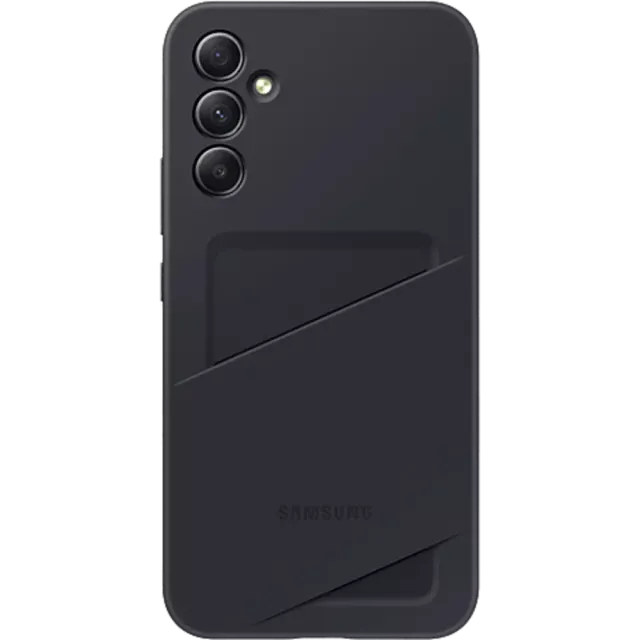 Samsung Card Slot Case Galaxy A34 5G Schwarz