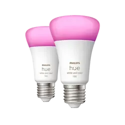 Philips Hue White & Color Ambience E27 Doppelpack