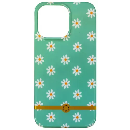 Peter Jäckel Design Back Cover Flower Apple iPhone 13 Gruen
