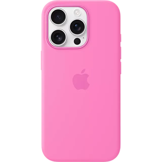 Apple Silikon Case iPhone 16 Pro Max Pfingstrose