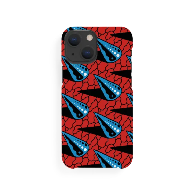 A Good Green Magenta Case für Apple iPhone 13 Mini Finsta Horn